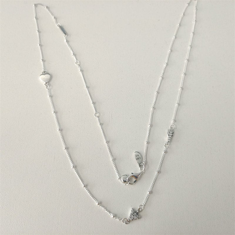 Pandora Sterling Silver Sparkling Arrow Cz Necklace Etsy