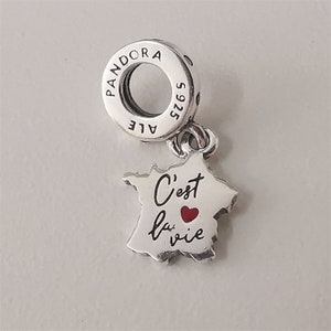 Pendentif à breloques carte pandora France