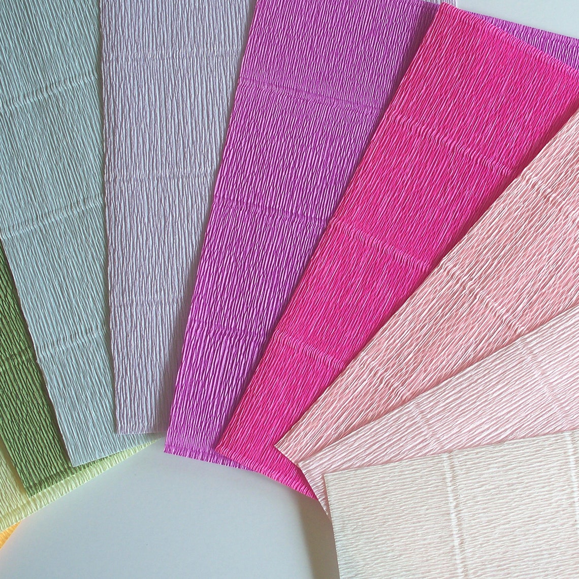 Italian Crepe Paper for Craft Projects Your Choice of 15 Etsy