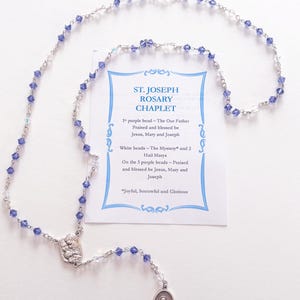 22 inch St. Joseph Rosary Chaplet