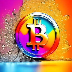 tcoin poster downloadable print, Crypto wall art home office decor, Cryptocurrency art bitcoin logo artwork, Printable bitcoin symbol