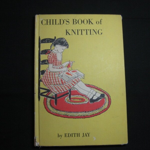 Vintage Childrens Knitting Book