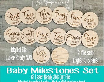 Free Free 120 Baby Milestone Cards Svg SVG PNG EPS DXF File
