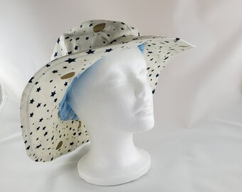 Out Of This World Moon And Stars Beach Garden Sun Hat
