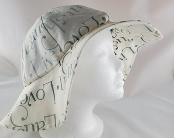 Floppy Live Laugh Love Beach Garden Sun Hat
