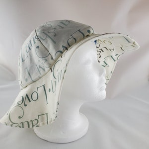 Floppy Live Laugh Love Beach Garden Sun Hat