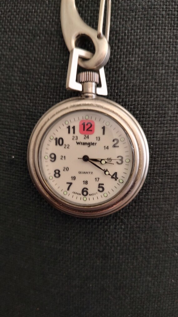 Wrangler pocket watch with belt hasp - image 4