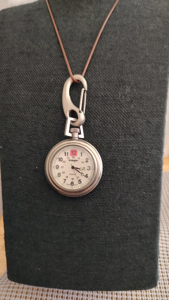 Wrangler pocket watch with belt hasp - image 2