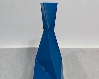 Narrow Geometric Vase