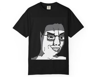 Chud Chudjak Wojak Soyjak Shadow Scheming Meme T-Shirt