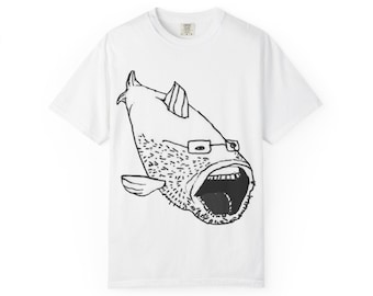 Based Soyjak Wojak Chud Soy Cobson Fish Meme T-Shirt