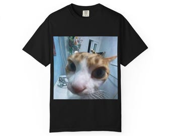 Cat Stare Meme T-Shirt