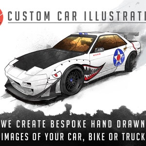 Custom Car Illustration image 1