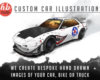 Custom Car Illustration