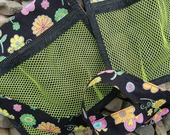 Child’s Foraging Bag, Child’s Fanny Pack, Foraging Bag for Kids, Kids Hip Bag, Forager Pocket, Mesh Foraging Bag, Kids Pocket Belt, 2 Pocket