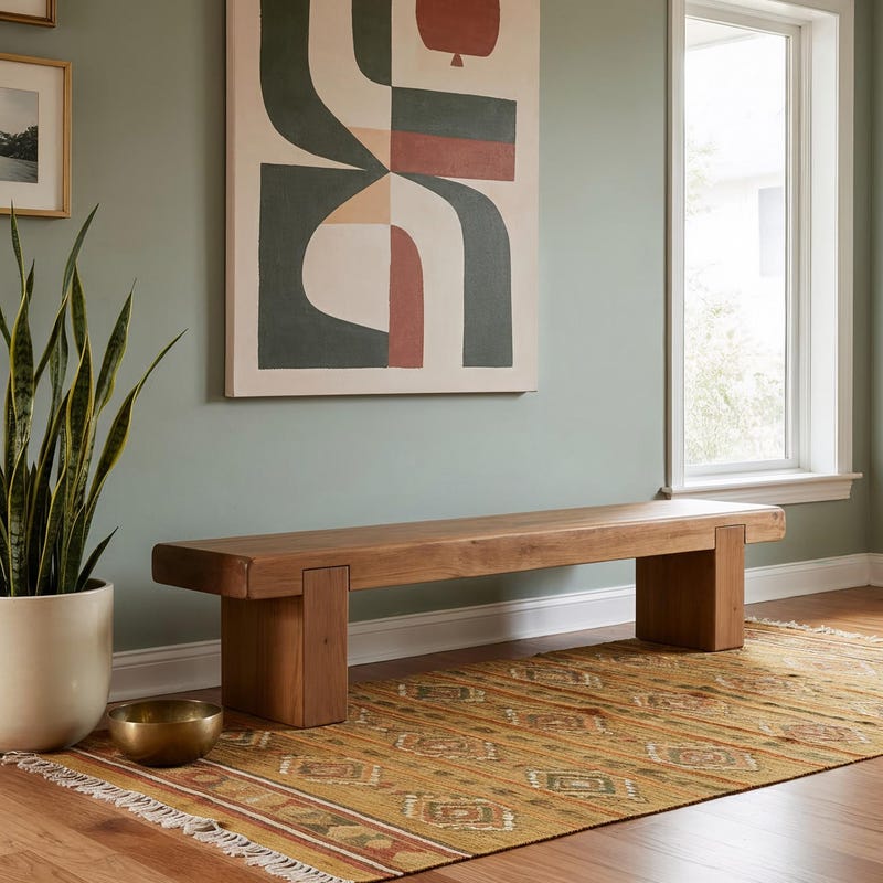 Narrow Bench - Etsy