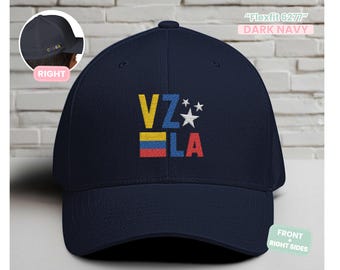 Custom Venezuela Flag Hat, Embroidered Dad Hat, Vintage Baseball Cap, Personalized venezuelan gifts, Custom game day hat, Patriotic Hat