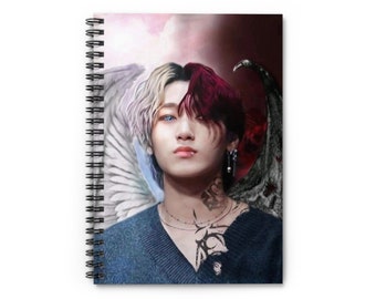 ATEEZ (San angel/devil) Notebook