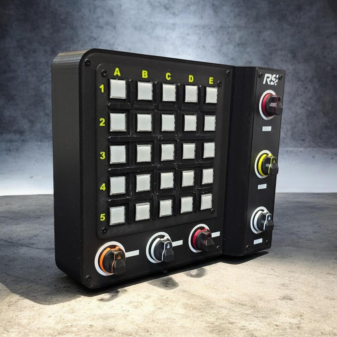 Racesense Buttonbox, RACING SIM, 37 Functions, Plug-and-play PC - Etsy