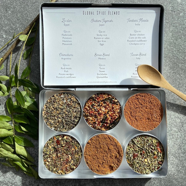 Global Blends Spice Kit. Favorite flavors from around the world.