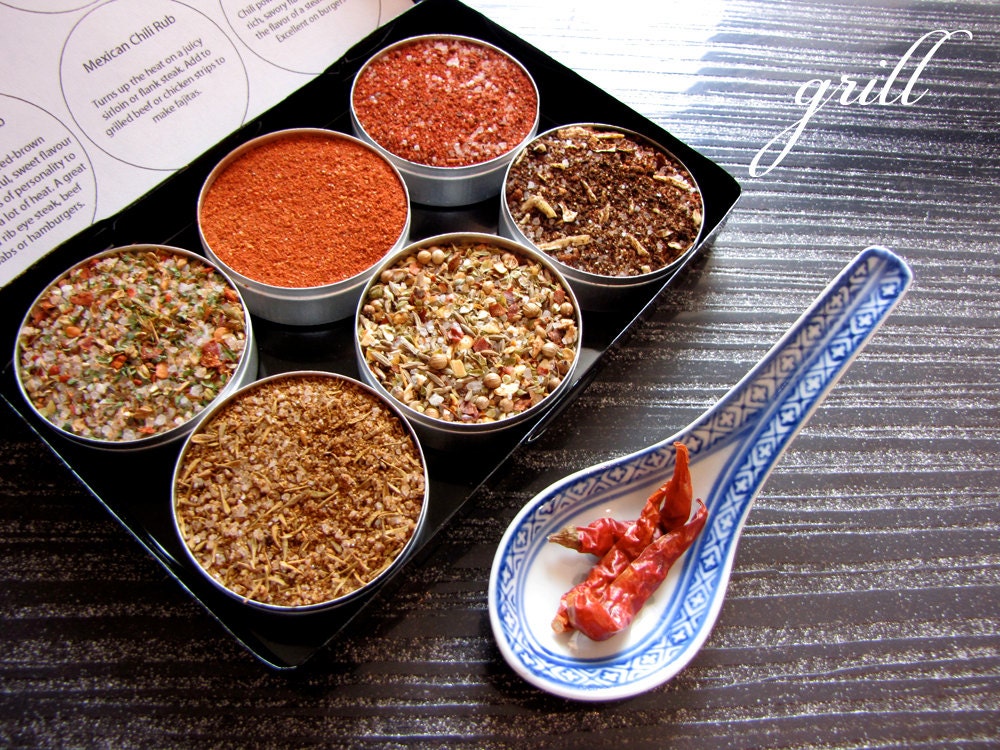 Gourmet BBQ Rub Set: Red Meat & Burger Seasoning Gift