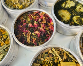 Organic Wellness Tea Kit: 12 Herbal & Green Tea Blends