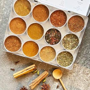 Global Spice Kit: 12 World Flavors, Gourmet Foodie Gift