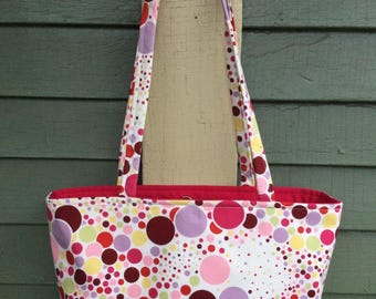 Handgemachte Stoff Handtasche
