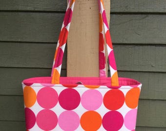 Handgemachte Stoff Handtasche
