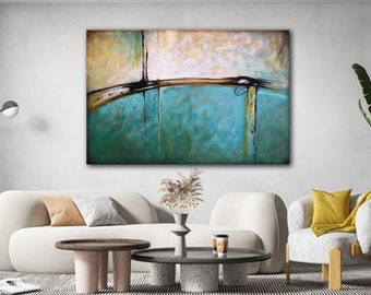 Huge Abstract Wall Art Painting Original Extra Large Living Room Contemporary Display piece by Amy Giacomelli