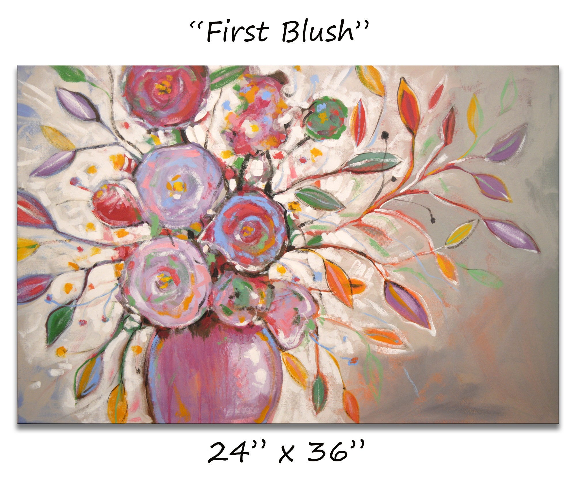 Large Wall Art / Big Original Wall Contemporary Modern Decor Etsy