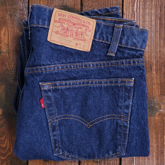 LEVI'S 505xx Jeans 1986 Vintage W34xL32 Slim Fit … - image 1