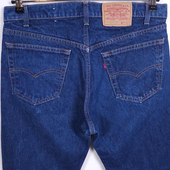 LEVI'S 505xx Jeans 1986 Vintage W34xL32 Slim Fit … - image 6