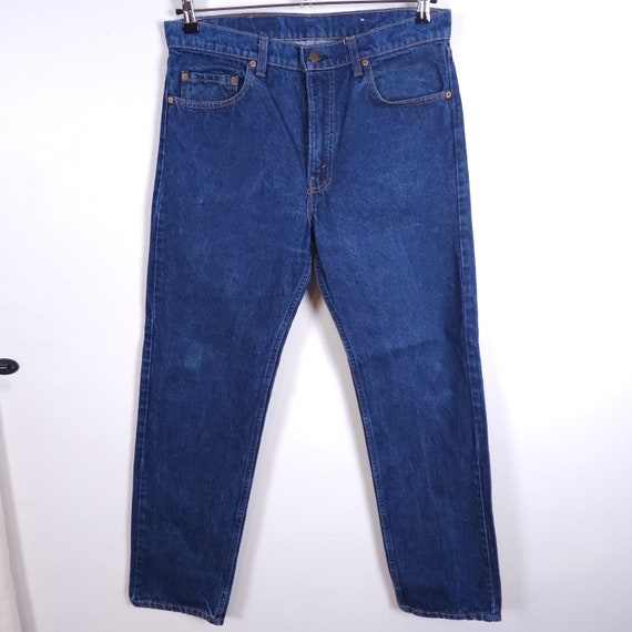 LEVI'S 505xx Jeans 1986 Vintage W34xL32 Slim Fit … - image 2