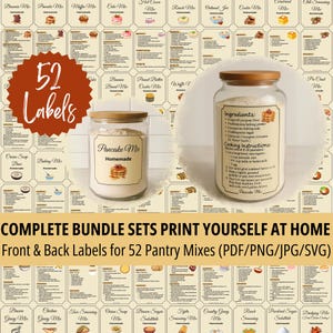 Clear Pantry Labels, Personalized Kitchen Organization Stickers, Waterproof Spice Jar Labels, Custom Tags, Personalized Storage Tags