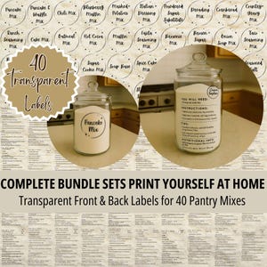 Spice Jar Organization: Custom Labels, Kitchen Storage Solutions, Herb Jars, Pantry Organization, Stylish Spice Containers for Home Decor