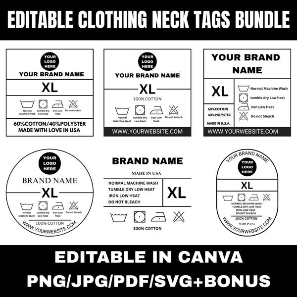 Custom Neck Labels - Etsy