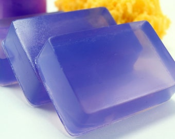 Blackberry Soap Bar, Homemade Glycerin Bar Soap