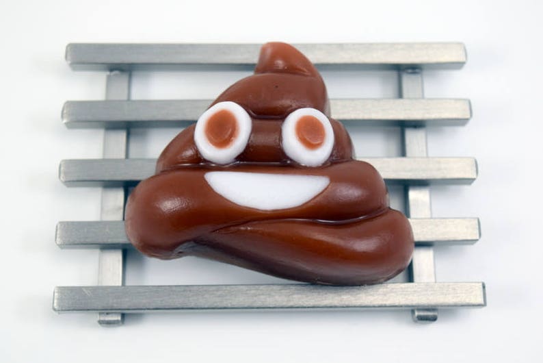 Smiling Poop Emoji Soap, Small Soap for Kids image 4