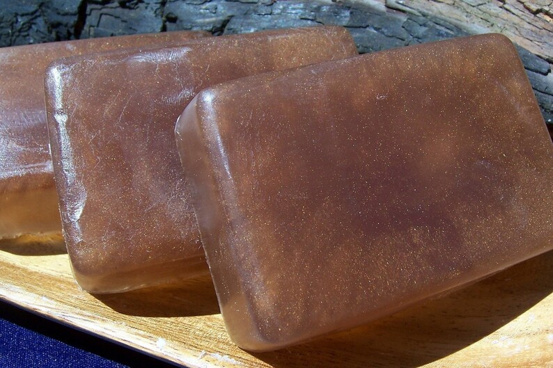 Crackling Fireplace Handmade Soap Bar, Campfire Wood and Smoke Scented Soap image 3