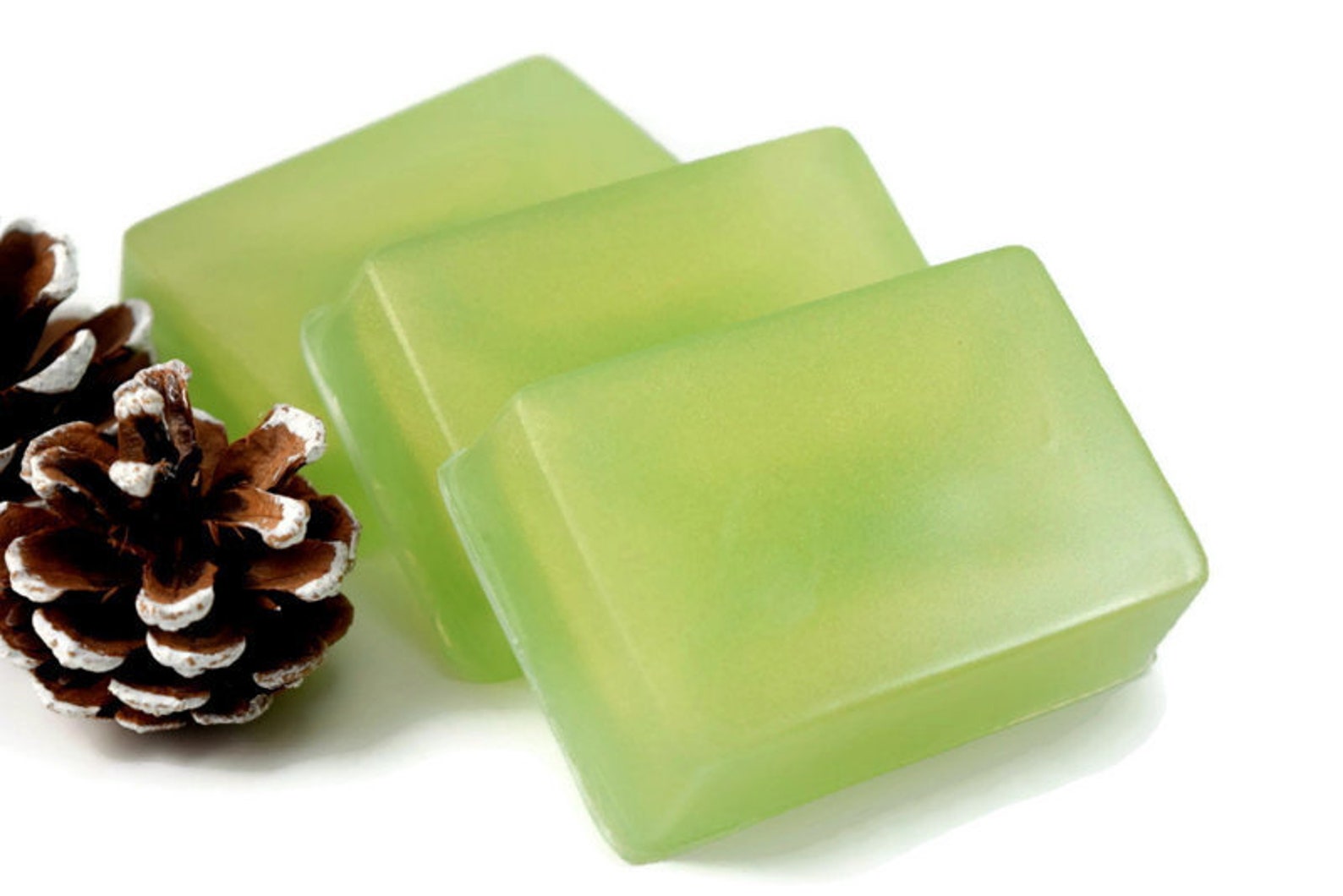 Frosted Juniper Soap Bar Pine Scented Glycerin Soap Etsy