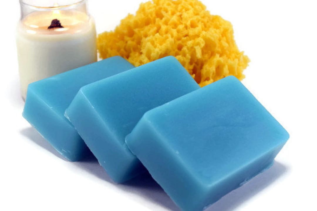 Aqua Spa Glycerin Soap Bar Homemade Bar Soap Etsy