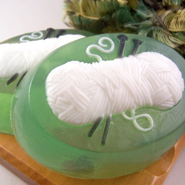 Lemongrass Sage Knitters Soap