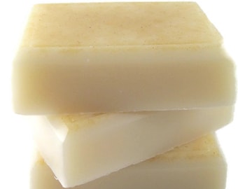 Goat Milk and Oatmeal Soap, Unscented Natural Soap Bar