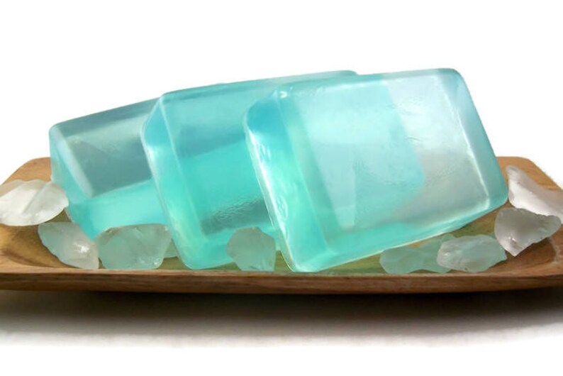 Ocean Rain Scented Soap Handmade Soap Natural Ingredients Etsy
