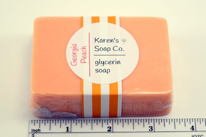 Georgia Peach Glycerin Soap