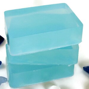 Sea Glass Soap, Homemade Soap Bar, Detergent Free Soap