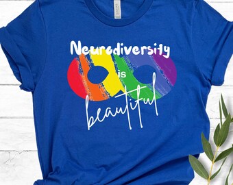 Neurovielfalt-T-Shirt Autismus-Bewusstseins-Neurovielfalt ist der schöne Hemd-Gewinn, zum an Autismus zu gespenden zu werden