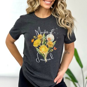 Löwenzahn Shirt Master of Survival Geschenk für Gärtner Gartenbau Gartenliebhaber Save the Bees