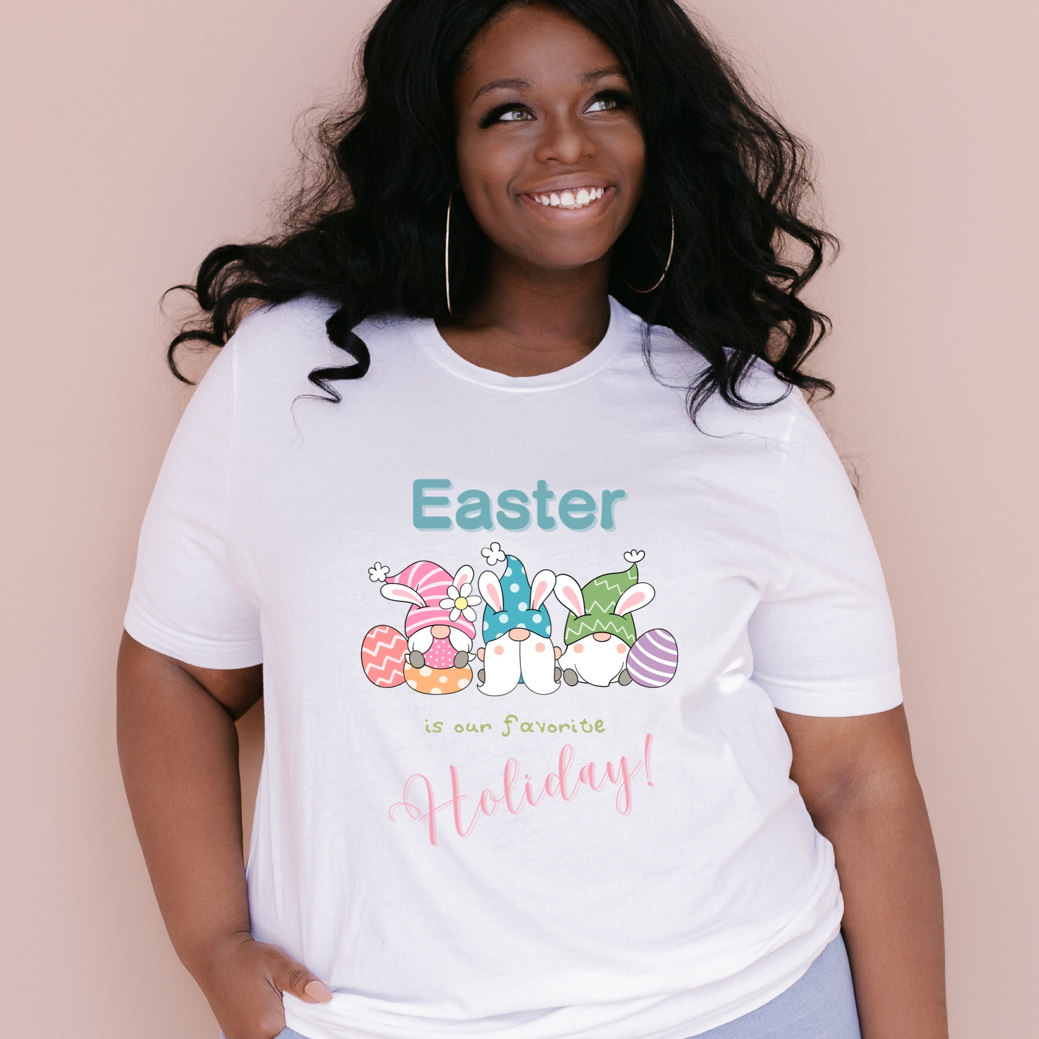 Discover Easter T Shirt Easter Gnome Shirt Easter is our Favorite T-Shirt